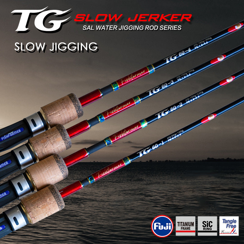 Fishfarmer TG slow jigging rods