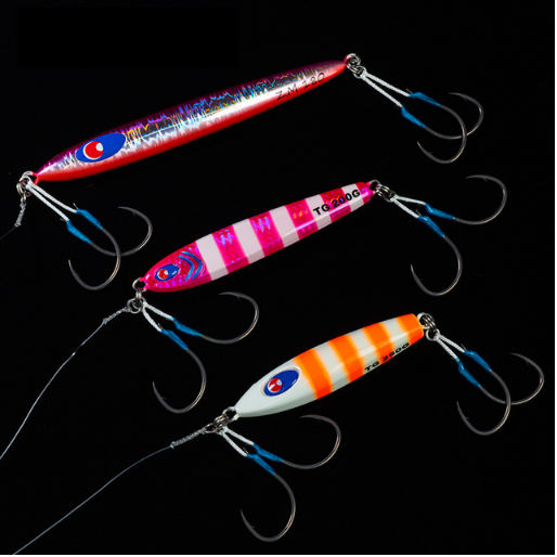 Fishfarmer ST-G-1 arrow blade Teflon Coated jigging assist hooks