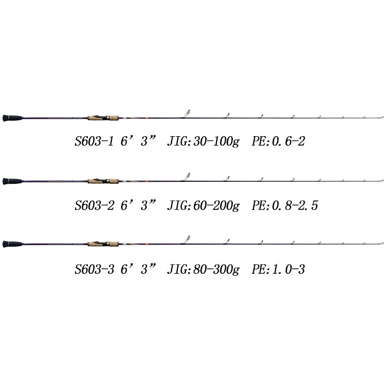 Fishfarmer Chameleon Slow Jigging rods